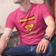 Fondueman ★ Comic-Superhelden ★ Herren Baumwolle T-Shirt