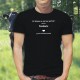 Herren Mode Baumwolle T-Shirt - Dzodzet, l'homme presque parfait
