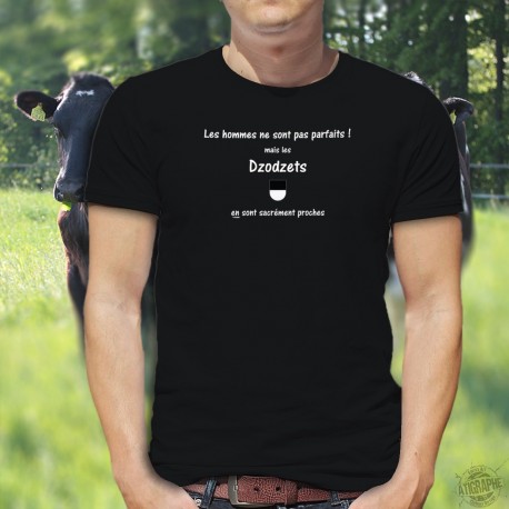 Uomo Moda cotone T-Shirt - Dzodzet, l'homme presque parfait