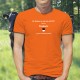 Herren Mode Baumwolle T-Shirt - Dzodzet, l'homme presque parfait