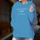 Cotton Hoodie T-Shirt - Infirmière, LA femme presque ★ parfaite ★