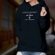 Cotton Hoodie T-Shirt - Infirmière, LA femme presque ★ parfaite ★