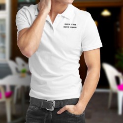 Uomo Polo Shirt - Absinthe un jour, Absinthe toujours ★