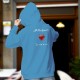 Attachiante, du matin au soir ★ coeur diabolique ★ Pull humoristique à capuche coton dame