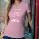 Donna cotone T-Shirt ❋ Vintage Deuche ✿ Je ne suis pas vieille ✿