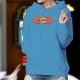 Maglione di cotone con cappuccio - Vaudoise, c'est de la dynamite ! ✪