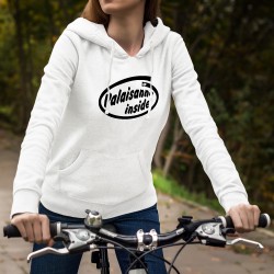 Frauen Kapuzen-Sweatshirt - Valaisanne inside