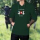 In Switzerland We Trust ✚ Holstein mucche ✚ Maglione di cotone con cappuccio