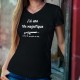 Women's cotton T-Shirt - J'ai une fille magnifique, un Fass 90... ★