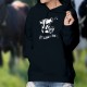 Maglione di cotone con cappuccio - Liauba ★ Le Ranz des vaches ★