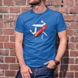 Swiss Army Knife ✚ Men's Fashion cotton T-Shirt