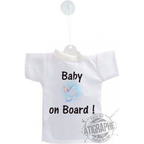 Mini T-Shirt - Baby on Board ! - Autodeko