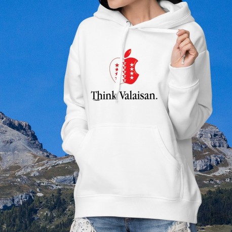 Women Hoodie Sweat ★ Think Valaisan ★