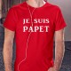 Je suis PAPET ★ T-Shirt coton mode homme en l'honneur du plat cantonal vaudois aux poreaux et à la saucisse aux choux