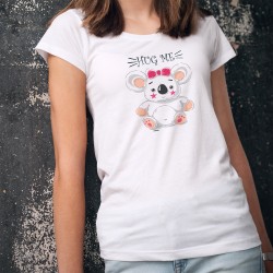 HUG ME ❤ Dammi un abbraccio ❤ Donna moda T-shirt per l'Australia