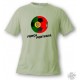 T-Shirt football - Força Portugal, Alpine Spruce
