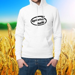 Kapuzen-Sweatshirt - Agriculteur inside