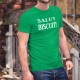 Herren Mode Baumwolle T-Shirt - Salut biscuit ! ★