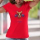 Australian Attitude ❤ Frauen Baumwolle T-Shirt für Australien