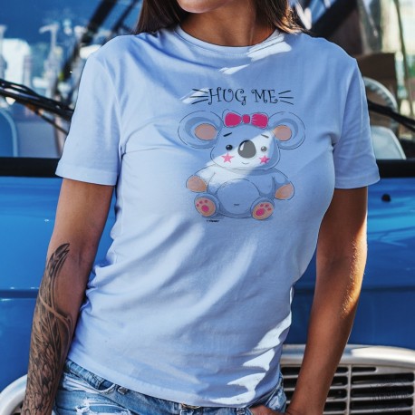 HUG ME ❤ Koala ❤ Women's casual T-Shirt for Australia