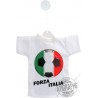 Calcio Mini T-Shirt - Forza Italia - per automobile