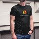 Think Genevois ★ pense Genevois ★ T-Shirt coton homme, inspiré d'une marque de Smartphone et l'écusson du canton de Genève