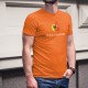 Think Genevois ★ pense Genevois ★ T-Shirt coton homme, inspiré d'une marque de Smartphone et l'écusson du canton de Genève