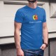 Think Genevois ★ pense Genevois ★ T-Shirt coton homme, inspiré d'une marque de Smartphone et l'écusson du canton de Genève