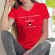Dzodzette ❤ la femme presque parfaite ❤ T-Shirt fribourgeois coton dame