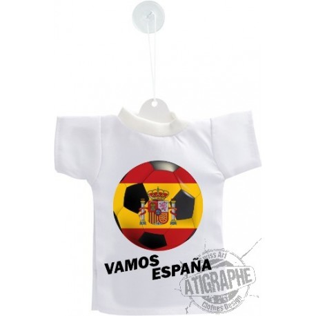 Fussball Mini T-Shirt - Vamos España - Autodekoration