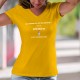 Women's cotton T-Shirt - Infirmière ❤ la femme presque parfaite ❤