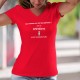 Baumwolle T-Shirt - Infirmière, la femme presque parfaite ❤
