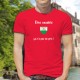 Etre vaudois ★ ça n'a pas de prix ! ★ T-Shirt coton homme, écusson du canton de Vaud 