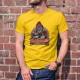 Baumwolle T-Shirt - En mode télétravail ★ Gorille hipster ★