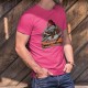 Men's cotton T-Shirt - En mode télétravail ★ Gorille hipster ★