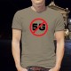 Panneau d'interdiction de la 5G - téléphonie mobile ★ T-Shirt homme