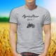 Agriculteur, What else ? ★ T-Shirt humoristique mode homme illustré d'un vieux tracteur (old Timer) et inspiré de ★ George ★