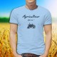 Agriculteur, What else ? ★ T-Shirt humoristique mode homme illustré d'un vieux tracteur (old Timer) et inspiré de ★ George ★