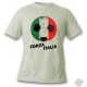Fussball T-Shirt - Forza Italia, November White