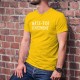 Men's Fashion cotton T-Shirt - Hâte-toi lentement ★