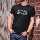 Men's Fashion cotton T-Shirt - Hâte-toi lentement ★