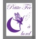 Car Sticker - Petite fée à bord, Violet