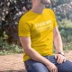 Une raclette ✚ Aussi vite que possible ✚ Herren-Baumwoll-T-Shirt