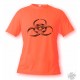 T-Shirt - BioHazard - pour Homme ou femme, Safety Orange
