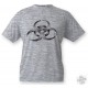 T-Shirt - BioHazard - für Herren oder Frauen, Ash Heater