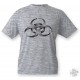 T-Shirt - BioHazard - pour Homme ou femme, Ash Heater