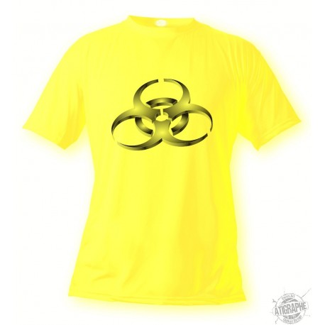 Dona o Uomo T-Shirt - BioHazard, Safety Yellow