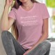 Women's cotton T-Shirt - Déconfinez-moi... ❤ mais pas trop vite ❤