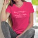 Déconfinez-moi... ❤ mais pas trop vite, pas tout de suite ❤ T-Shirt coton dame inspiré de "Déshabillez-moi" de Juliette Gréco