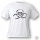 T-Shirt - BioHazard - pour Homme ou femme, White